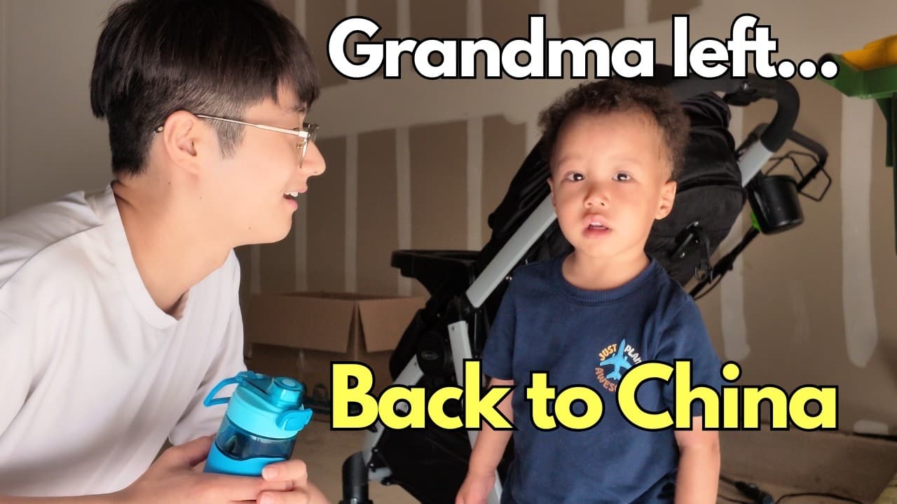 Thumbnail for Tiki & Jie Jie video Grandma Goes Back to China